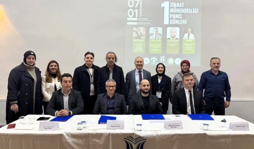 Ziraat mühendisleri SUBÜ öğrencileriyle buluştu