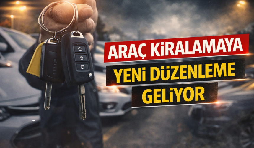 Araç Kiralama Sektörüne Yeni Düzenleme Geliyor