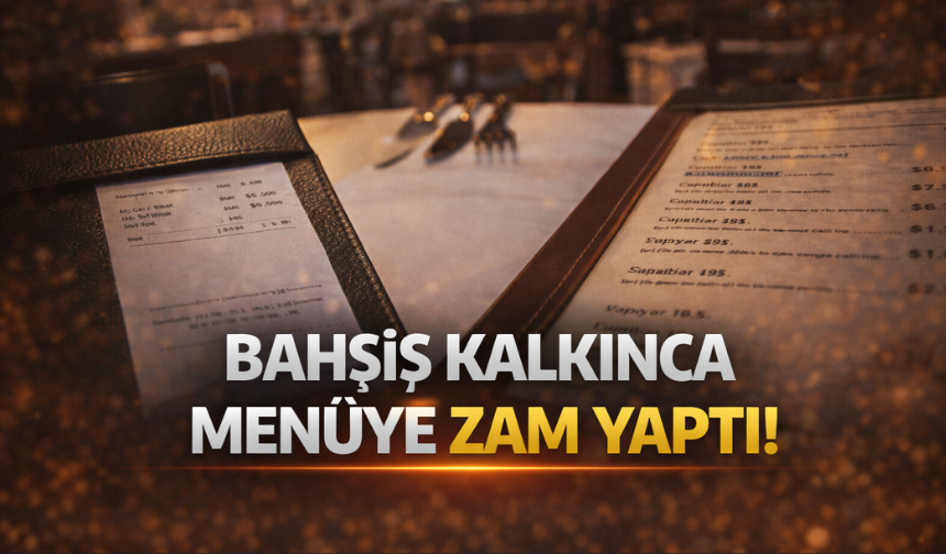 Servis Ücreti Yasağı Sonrası Menüye Zam Yaptı