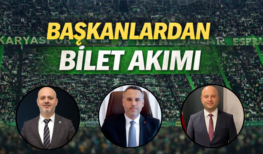 Siyasilerden bilet akımı