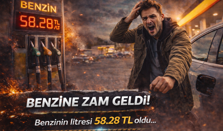 Benzine zam geldi!