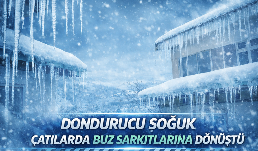 Sakarya’nın Yüksek Kesimleri Adeta Buz Kesti