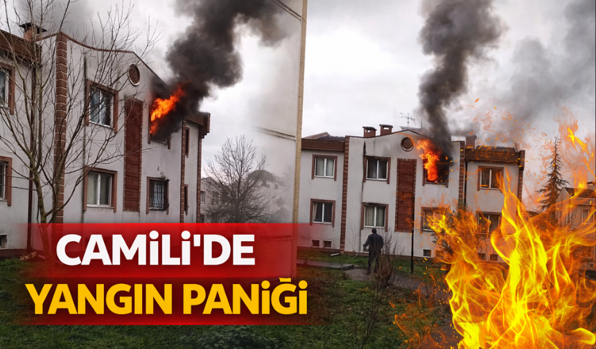 Elektrik kontağından yangın çıktı! 3 daire kullanılamaz hale geldi