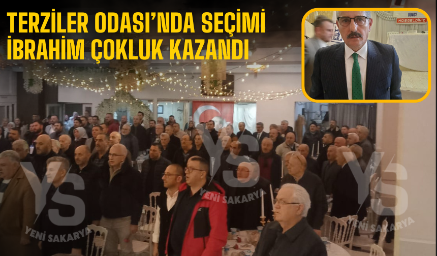 Sakarya Terziler Odası’nda Seçimi İbrahim Çokluk Kazandı