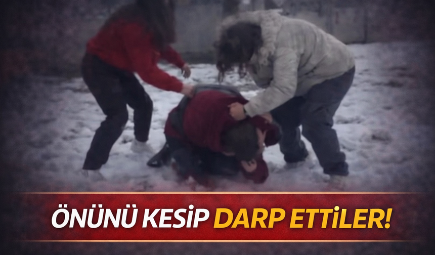 Ortaokullu Kızlara Parkta Darp!