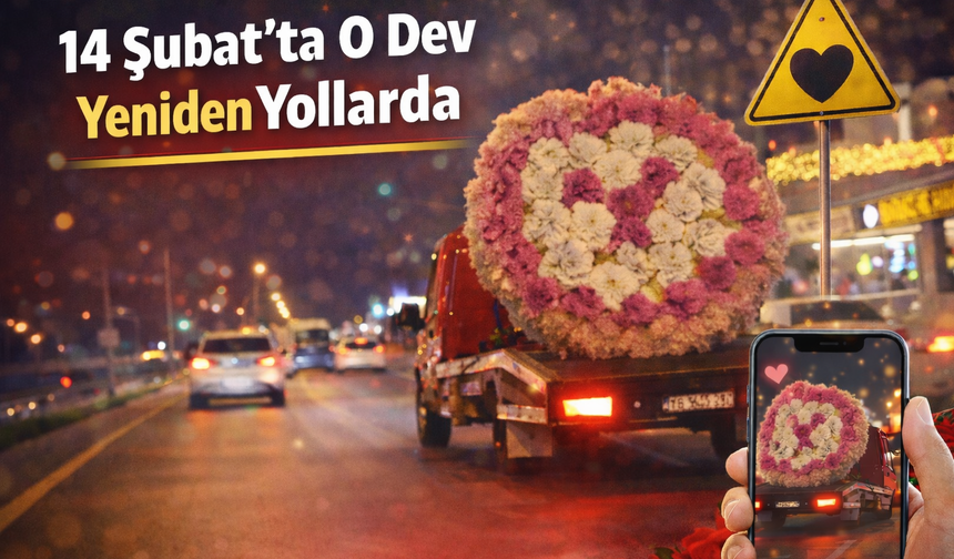 14 Şubat’ta O Dev Buket Yeniden Yollarda