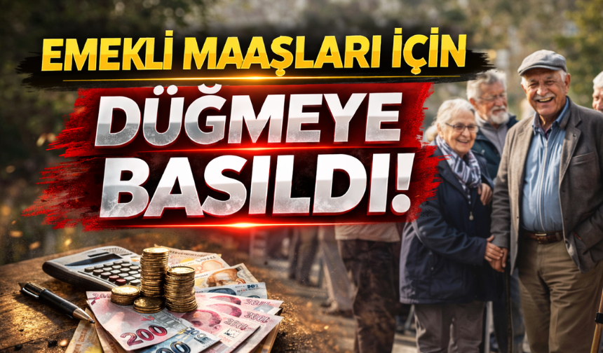 Emekli Maaşı Düzenlemesi İçin Çalışma Başladı
