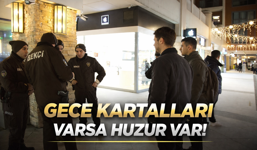 Gece Kartalları varsa huzur var! Serdivan'da GBT kontrolü yaptılar...