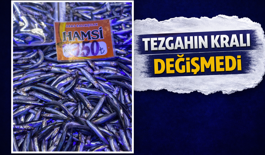 Uzun Çarşı’da Balık Bolluğu: Hamsi Tezgâhlara Geri Döndü