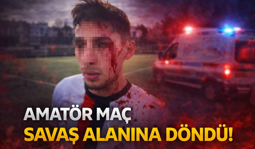 Amatör Maç Sonrası Kavga: 3 Futbolcu Hastanelik Oldu