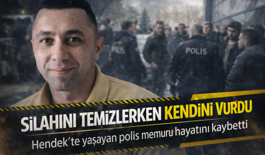 Hendek’te silah kazası: Polis memuru hayatını kaybetti