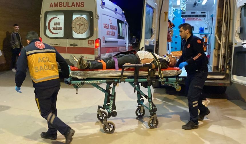 İnegöl’de Kamyon Kasasından Düşen İşçi Yaralandı