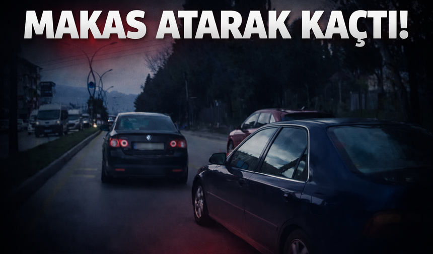 Tek Yokuşu’nda Tehlikeli Anlar: Makas Atarak Kaçtı!