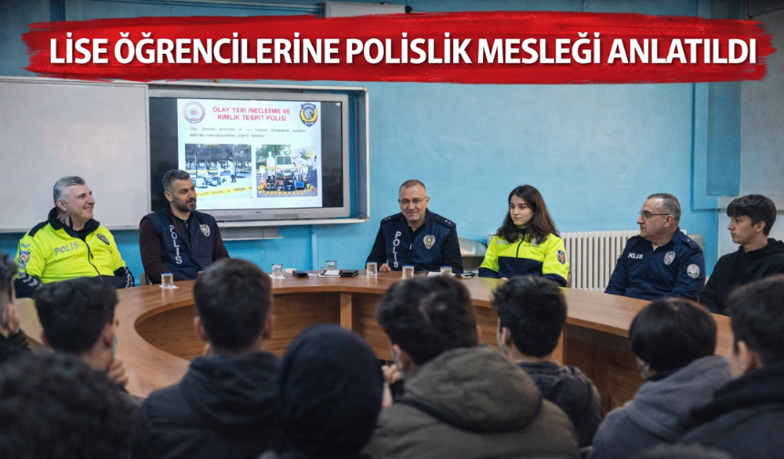 Karasu’da Öğrencilere Polislik Mesleği Tanıtıldı