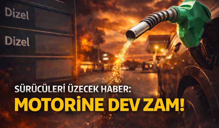 Salı günü motorine okkalı zam geliyor!