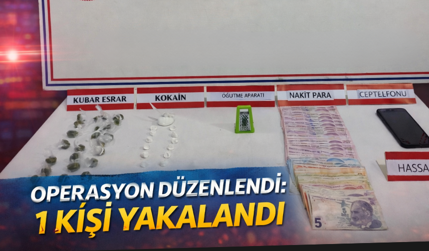 Sakarya’da madde operasyonu: Kokain ve esrar ele geçirildi