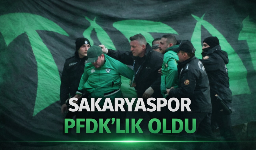 Boluspor ve Sakaryaspor PFDK’ya Sevk Edildi