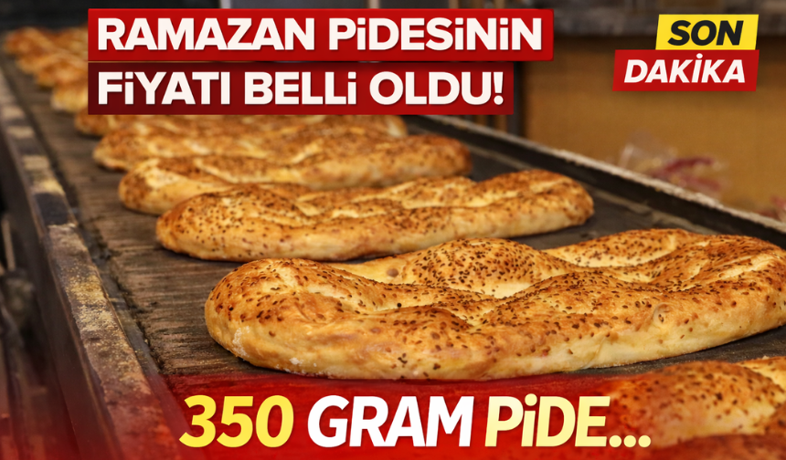 Ramazan pidesinin fiyatı belli oldu