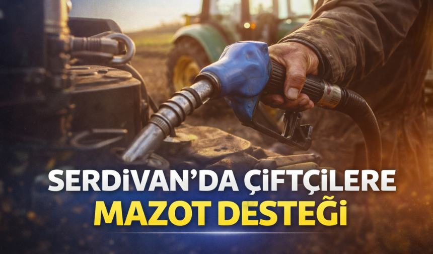 Serdivan’da Mazot Desteği Başlıyor