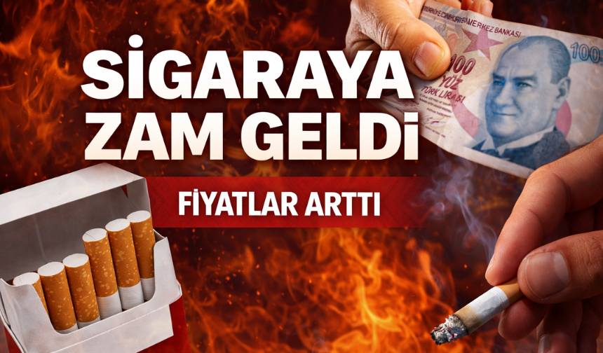 Sigaraya zam geldi!