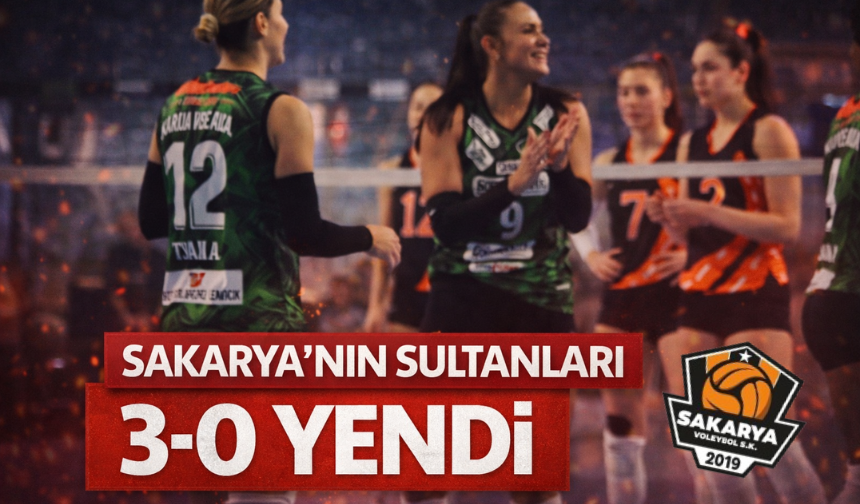 Sultanlar 3-0 yendi