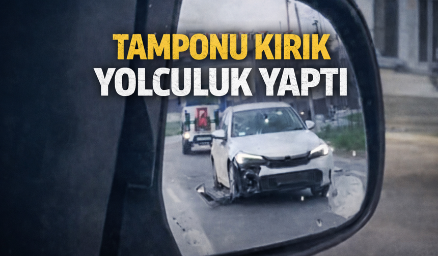 Adapazarı Çevre Yolu’nda Hayrete Düşüren Anlar