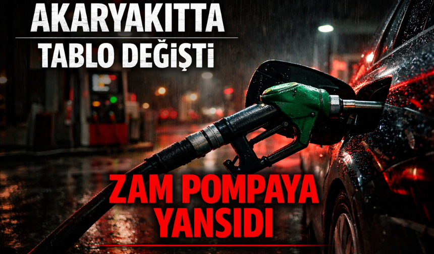 Benzine 3,20 TL zam geldi: Litre fiyatı 80 TL’yi aştı