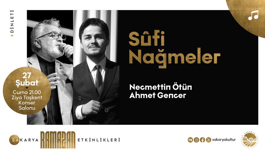 Sakarya Büyükşehir Belediyesi’nden Ramazan’a Özel Dinleti