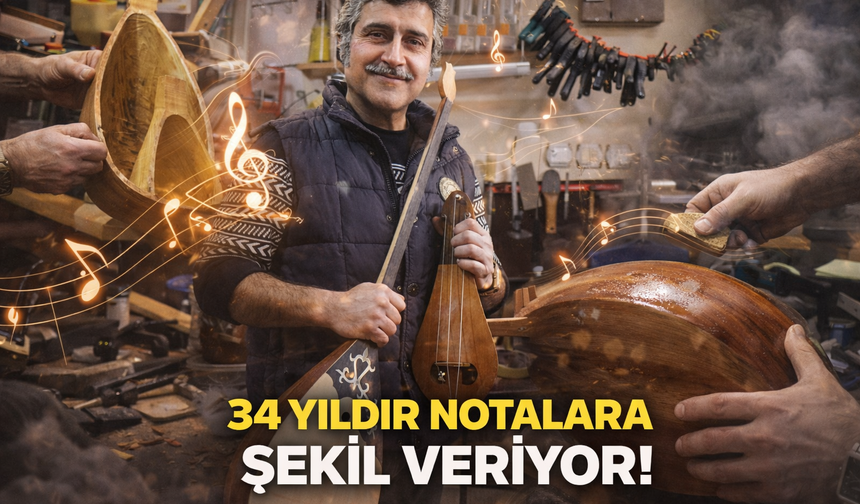 Adapazarı’nda 34 Yıllık Usta: Enstrüman Sevgisini Oğluna Aktarıyor