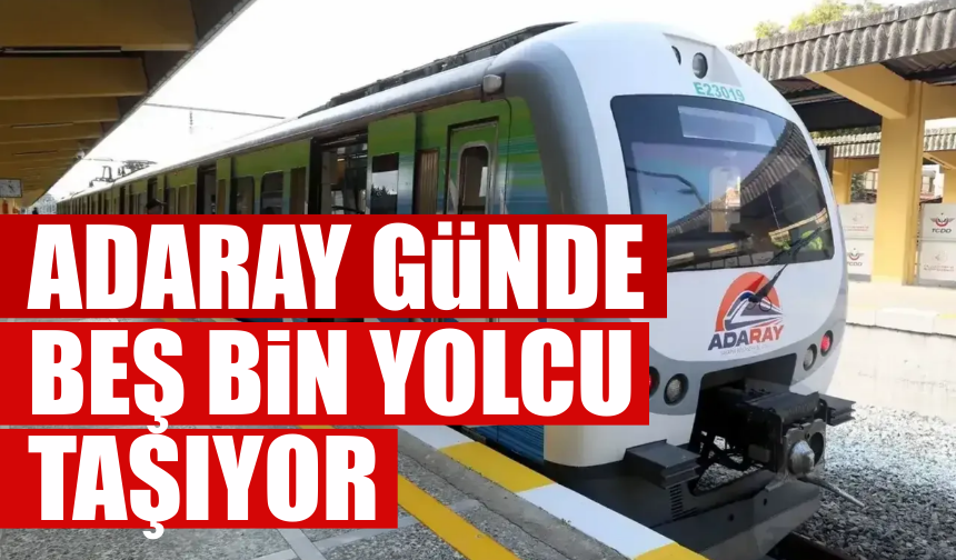 ADARAY günde 5 bin yolcu taşıyor