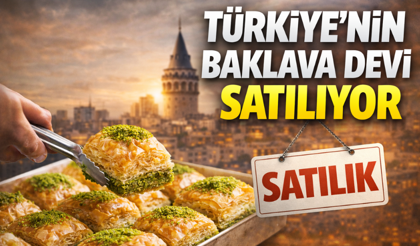 O baklava devi satılıyor!