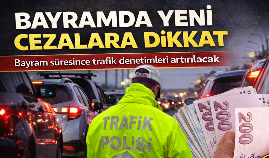 Bayramda trafik kurallarına dikkat!