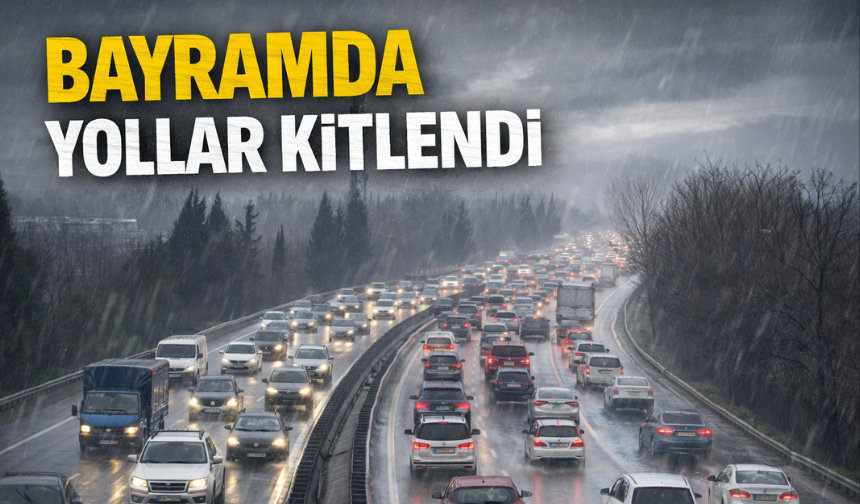 Bayram Dönüşü Trafiği Sakarya’da Yoğunlaştı