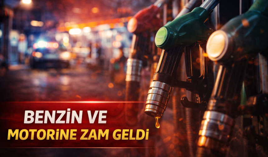Benzin ve motorine zam pompaya yansıdı
