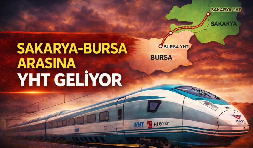 Sakarya’dan Bursa’ya Hızlı Trenle Ulaşım Başlıyor