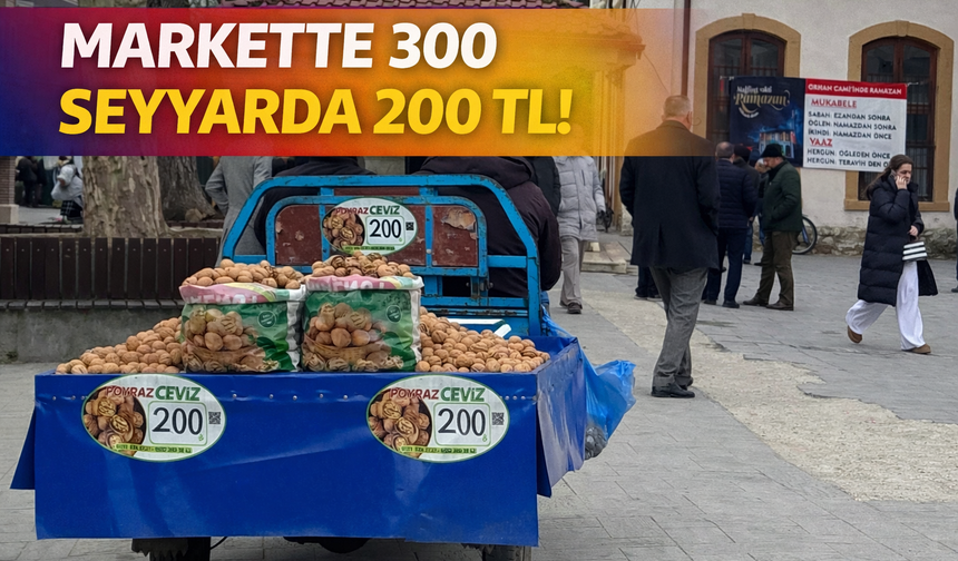 Markette 300 seyyarda 200 TL!