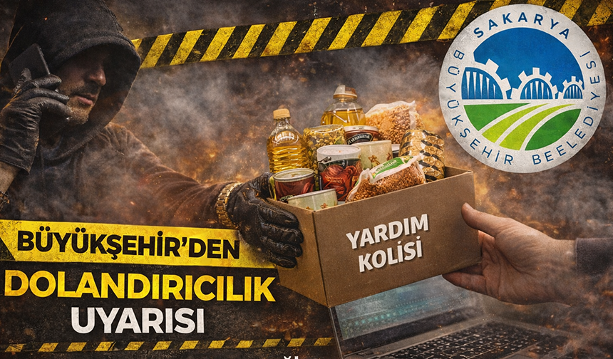 Sakarya Büyükşehir Belediyesi’nden Dolandırıcılık Uyarısı!