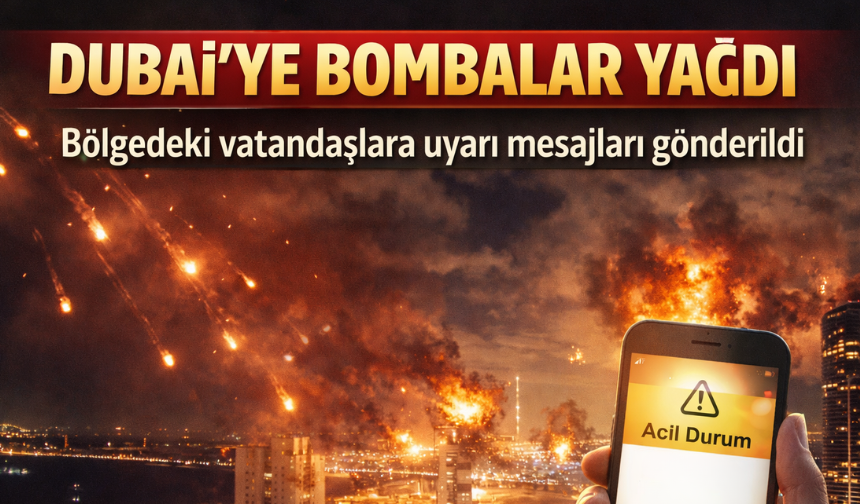Dubai’de Gece Boyunca Sirenler Çaldı