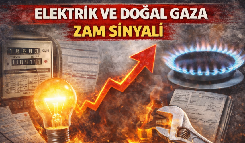 Elektrik ve doğal gaza zam sinyali