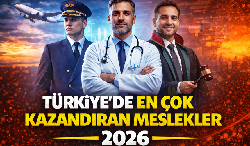 Türkiye’de En Çok Kazandıran Meslekler 2026: Zirvede Hangi Meslekler Var?