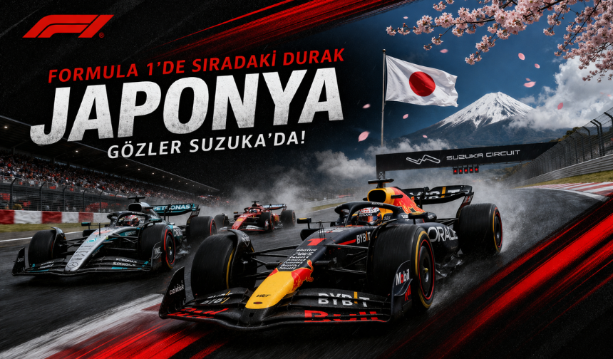 Formula 1'de sıradaki durak Japonya