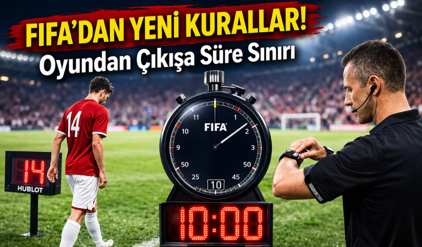 FIFA’dan Futbolda Yeni Dönem Başlıyor: Kurallar değişti
