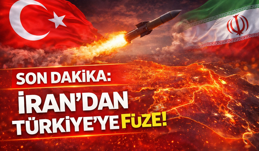 SON DAKİKA: MSB: İran'dan Türkiye hava sahasına füze!