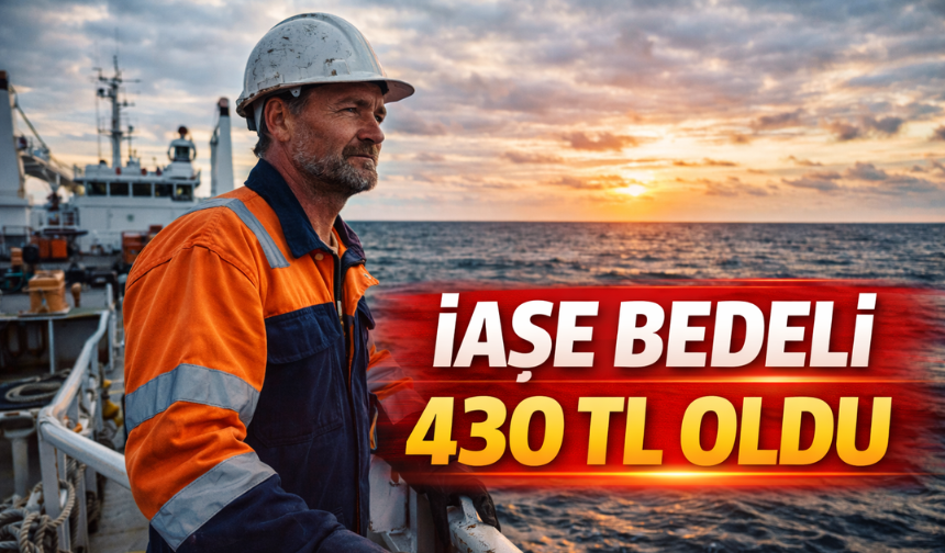 Gemi Adamlarının İaşe Bedeline Zam