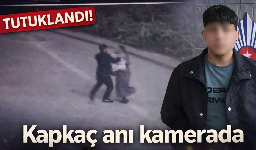 Bursa’da Kapkaç Kamerada: 18 Suç Kaydı Bulunan Şüpheli Tutuklandı
