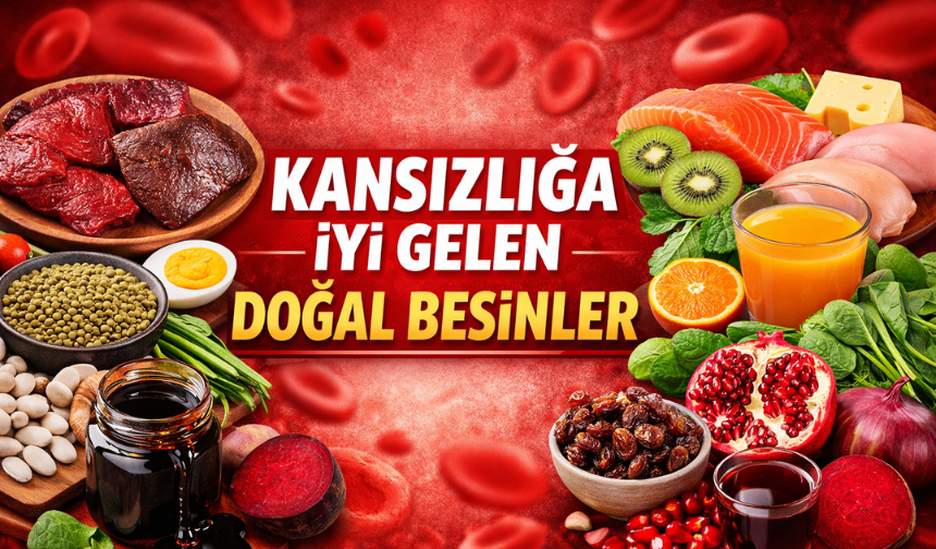 Kansızlığa İyi Gelen Doğal Besinler Nelerdir?