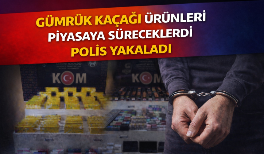 Serdivan’da Kaçakçılık Operasyonu: Çok Sayıda Kaçak Ürün Ele Geçirildi