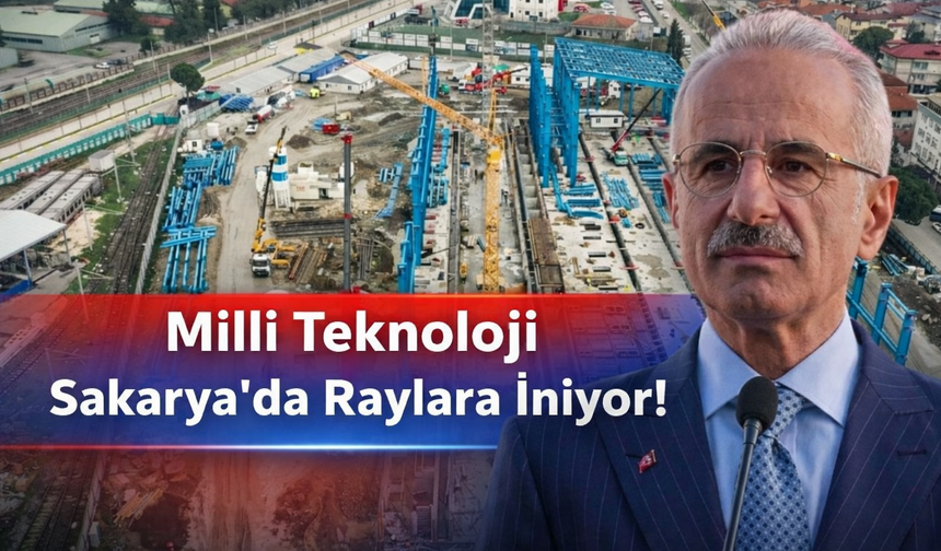 Milli Teknoloji Sakarya’da Raylara İniyor: Yerli Hızlı Tren Fabrikası Bu Yıl Açılıyor