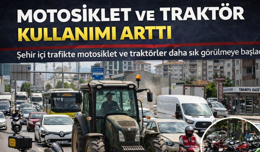 Motor ve traktör sayısında artış!