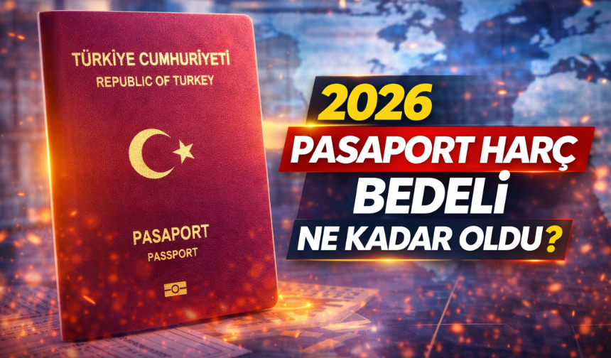 2026 Pasaport Harç Bedeli Ne Kadar Oldu? Güncel Pasaport Ücretleri Açıklandı